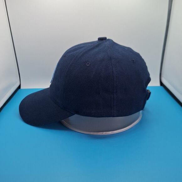 Logo Athletic Tennessee Titans Hat Cap Strapback Navy 100% Cotton NFL - Picture 3 of 8